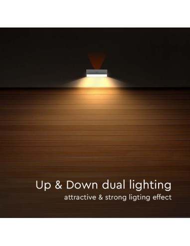 Lampada LED da Muro 3W Con Pannello...