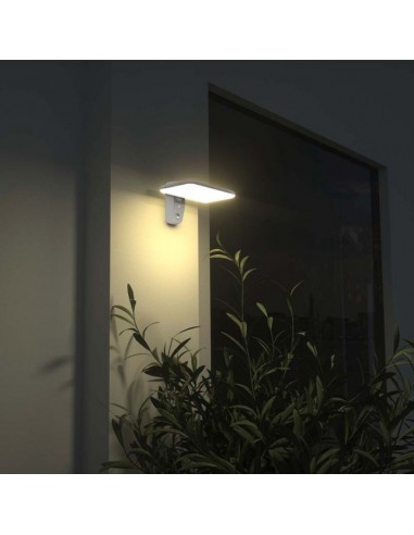 10316-Lampada LED Solare  da Muro Rettangolare con Batteria LiFePO V Colore Bianco CCT  -5