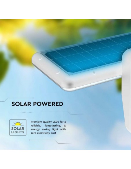 10316-Lampada LED Solare  da Muro Rettangolare con Batteria LiFePO V Colore Bianco CCT  -7