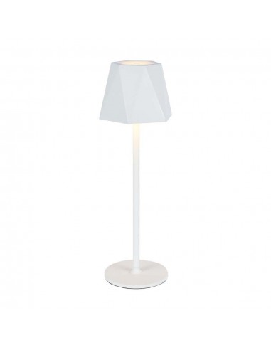 10324-Lampada LED da Tavolo  xmm Colore Bianco ricaricabile con USB C Touch Dimmerabile in-1