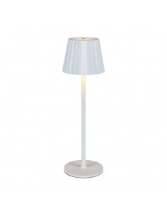 10326-Lampada LED da Tavolo  xmm Colore Bianco ricaricabile con USB C Touch Dimmerabile in-1