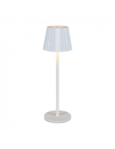 10326-Lampada LED da Tavolo  xmm Colore Bianco ricaricabile con USB C Touch Dimmerabile in-1