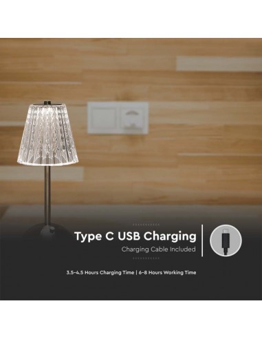 Lampada LED da Tavolo 2.4W 130*295mm...