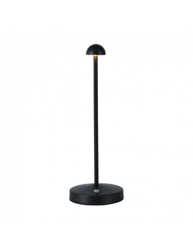 10328-Lampada LED da Tavolo  xmm Colore Nero ricaricabile con USB C Touch Dimmerabile in-1