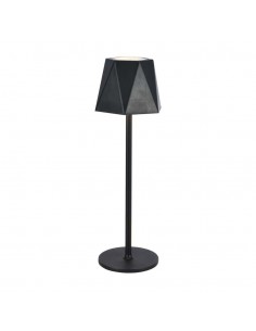 10330-Lampada LED da Tavolo  xmm Colore Nero ricaricabile con USB C Touch Dimmerabile in-1