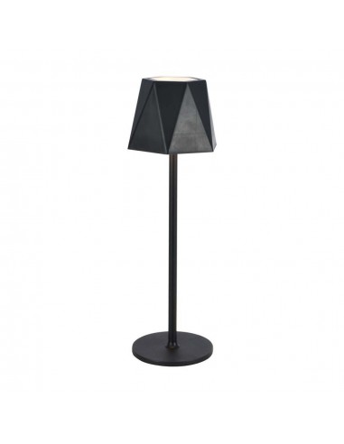 10330-Lampada LED da Tavolo  xmm Colore Nero ricaricabile con USB C Touch Dimmerabile in-1