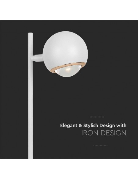 10346-Lampada LED da Tavolo  xmm Colore Bianco -7