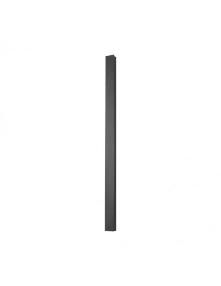 10428-Lampada LED da Muro Rettangolare   Colore Nero  IP-1