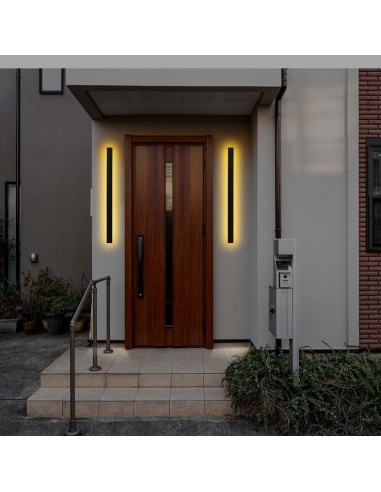 10430-Lampada LED da Muro Rettangolare   Colore Antracite  IP-4