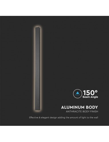 Lampada LED da Muro Rettangolare 10W...