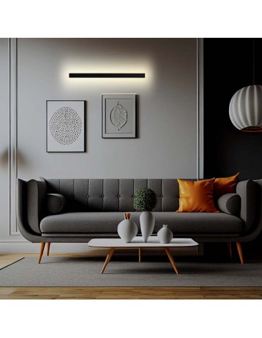 10435-Lampada LED da Muro Rettangolare   Colore Antracite  -5
