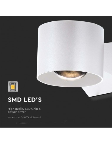 Applique LED da Muro 5W Doppio Fascio...