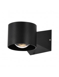 10445-Applique LED da Muro  Doppio Fascio Luminoso Corpo Nero  -1