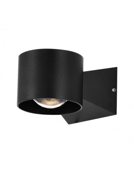 10445-Applique LED da Muro  Doppio Fascio Luminoso Corpo Nero  -1