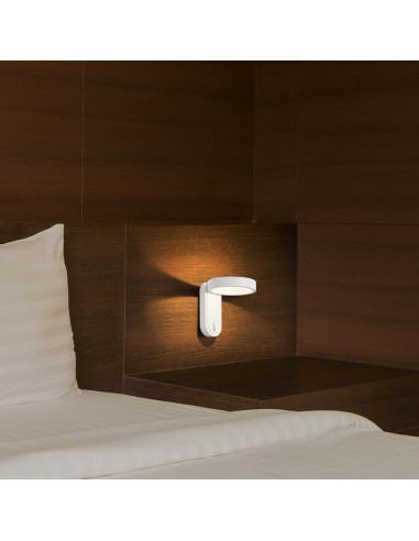 10447-Lampada LED da Muro  Doppio Fascio LM/W Colore Bianco con Testa Ruotabile  -4