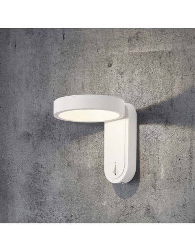 10447-Lampada LED da Muro  Doppio Fascio LM/W Colore Bianco con Testa Ruotabile  -5