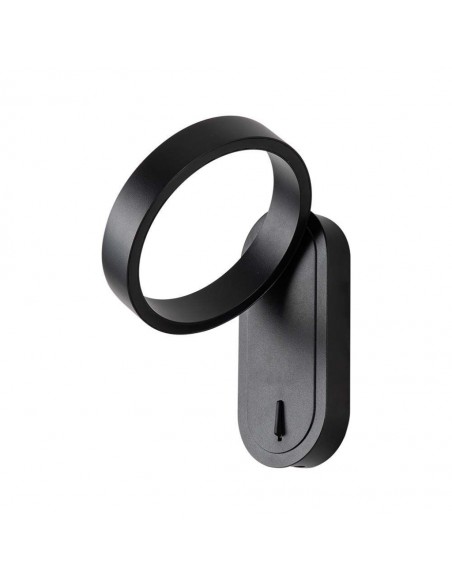 10448-Lampada LED da Muro  Doppio Fascio LM/W Colore Nero con Testa Ruotabile  -6