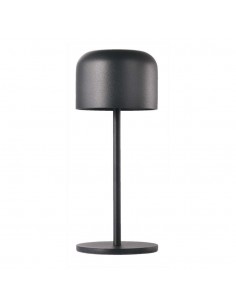 10450-Lampada LED da Tavolo  con Batteria mAh Ricaricabile USB C Colore Nero in Metallo Touch Dimmerabile Bianco caldo  Bianco f