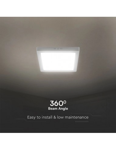 Plafoniera LED Chip Samsung Quadrata...