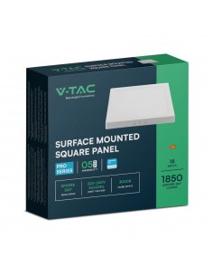 104981-Plafoniera LED Chip Samsung Quadrata  LM/W Colore Bianco -1 2