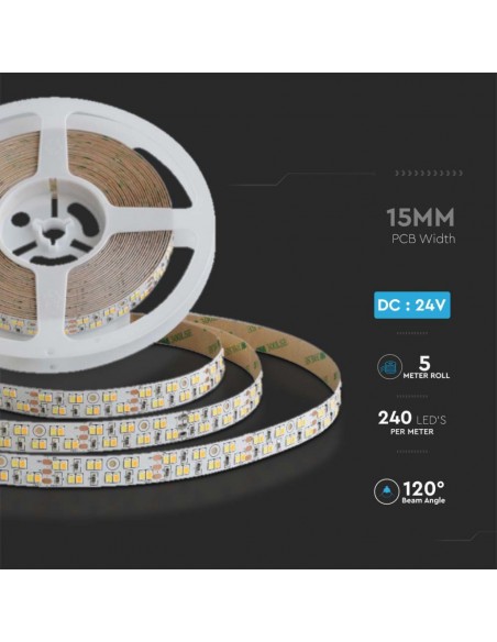 10554-Strip LED SMD  LED/m /m Doppio PCB m V CCT in IP mm-2