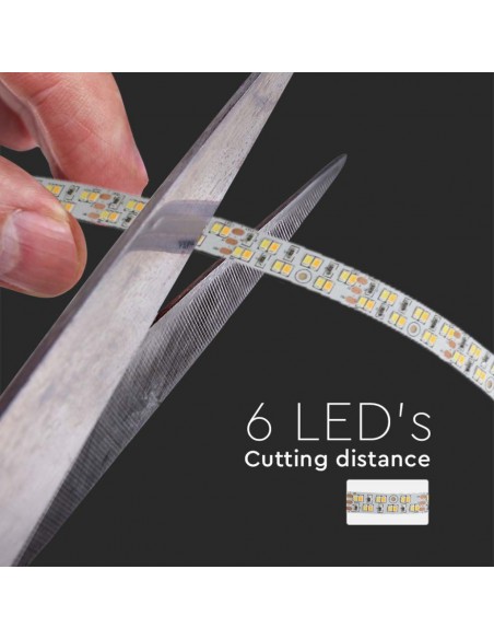 10554-Strip LED SMD  LED/m /m Doppio PCB m V CCT in IP mm-5