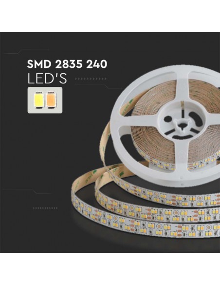 10554-Strip LED SMD  LED/m /m Doppio PCB m V CCT in IP mm-6