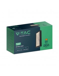 10558-Applique LED da Muro  Corpo Nero   -1 2