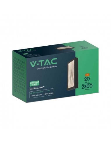 10558-Applique LED da Muro  Corpo Nero   -2