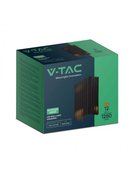 10559-Lampada LED da Muro x  Colore Nero Ruotabile  -2