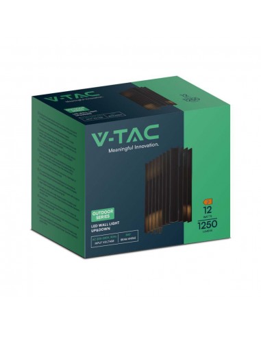 10560-Lampada LED da Muro x  Colore Nero Ruotabile  -2