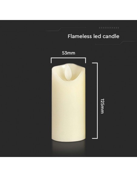 10573-Candela LED da Tavolo xmm a Batteria AA-4