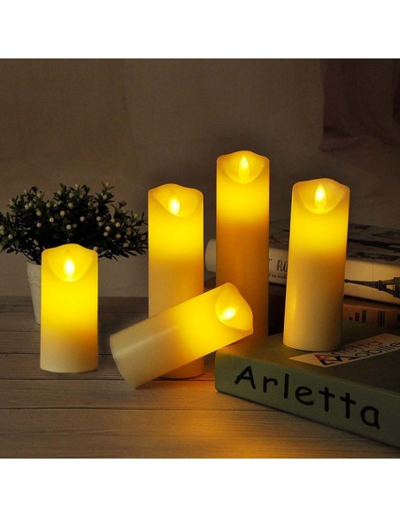 10573-Candela LED da Tavolo xmm a Batteria AA-5