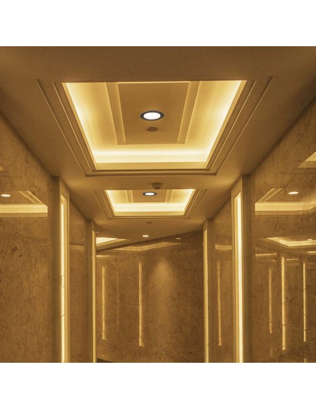 10582-Faretto LED COB da Incasso Rotondo  xmm Colore Nero in-4