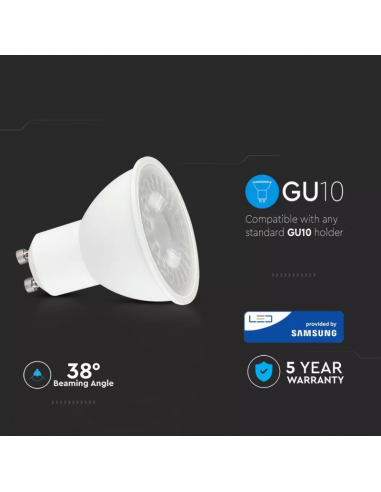 10812-Faretto LED Chip Samsung GU    Box  Pezzi-6