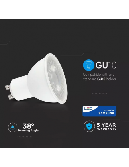 10812-Faretto LED Chip Samsung GU    Box  Pezzi-6