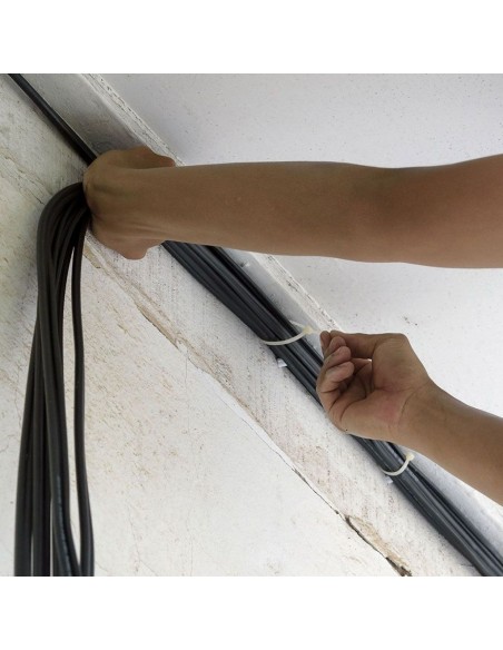 11159-Fascetta per Cavi xmm Colore Bianco Confezione  pezzi-4