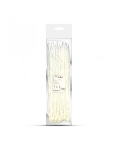 11175-Fascetta per Cavi xmm Colore Bianco Confezione  pezzi-2