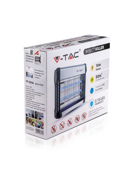 11179-Zanzariera Elettrica con Tubi T UV x mq-2