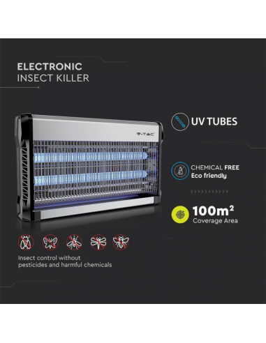11181-Zanzariera Elettrica con Tubi T UV x mq-6