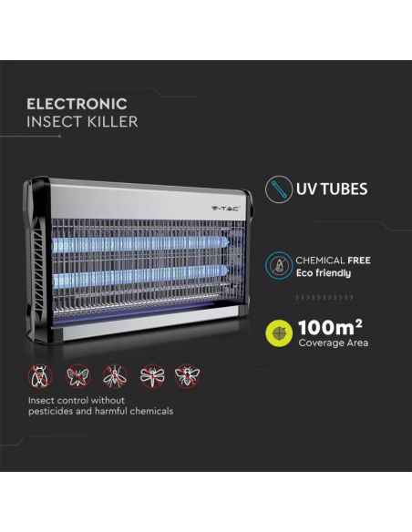 11181-Zanzariera Elettrica con Tubi T UV x mq-6