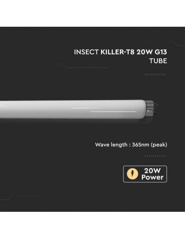 11218-Tubo LED T  G per Zanzariera Elettrica VT--7