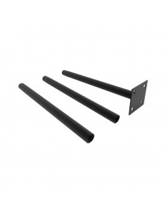 11258-Palo da giardino altezza m Diametro -  Colore Nero-1