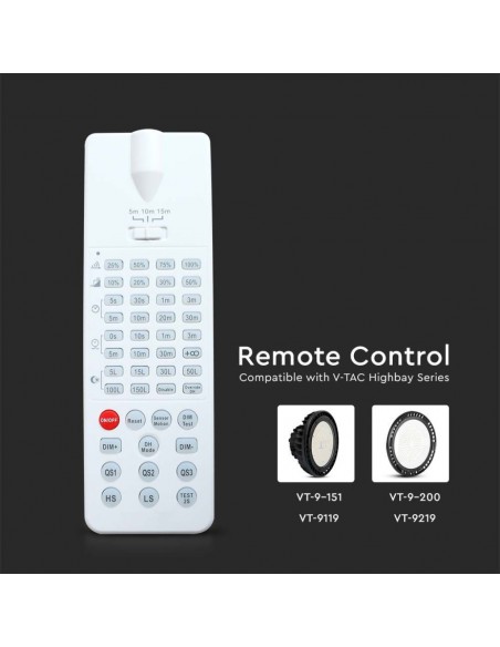 11361-Remote Control For Lm/Watt Highbay-4