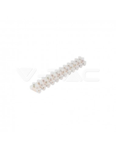 11800-Morsettiera  Connettori per Cavo Elettrico A mm Colore Bianco Confezione  Pezzi -  Connettori-2