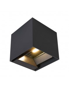 11884-Lampada LED da Giardino con Pannello solare e Sensore  Colore Nero   -1