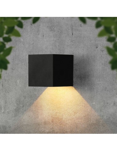 11884-Lampada LED da Giardino con Pannello solare e Sensore  Colore Nero   -4