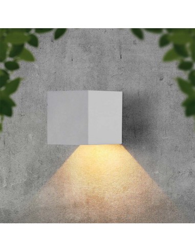 11887-Lampada LED da Giardino con Pannello solare e Sensore  Colore Bianco   -4