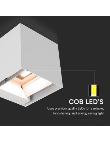 11887-Lampada LED da Giardino con Pannello solare e Sensore  Colore Bianco   -6