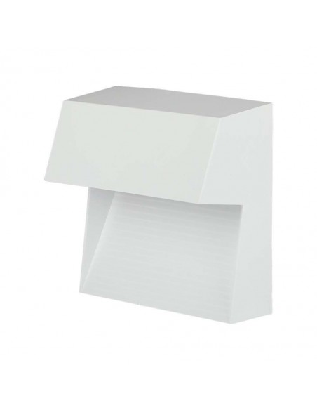 121403-Faretto LED Segnapasso Quadrato Montaggio a Plafone  Colore Bianco  -7